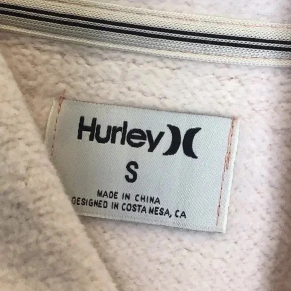 Hurley | One And Only Seasonal Hoodie Rock Salt Small - Picture 7 of 10